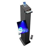 Inovalley Tour de son HP32‑CD – 60W, CD, Bluetooth, FM, USB, télécommande, LED DIAMS, noire