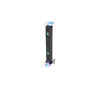 Tour de son INOVALLEY HP58BTH - Lumière LED Multi-rayons, Bluetooth, Radio FM, AUX - 60W, Lumières Bagues LED EN CADEAUX