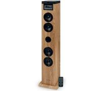 Tour de son Thomson DS122CD - 60W - Multimedia Bluetooth, Lecteur CD, télécommande, AUX IN, RADIO FM - Bois/Noir