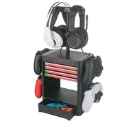 Tour de stockage Venom Games avec manette intégrée et porte-casque
