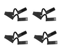 Tour de tête Ceinture de perruque réglable 1/4 pièces Bandeau élastique pour cheveux fixes pour perruques avant en dentelle sans mélange sans couture - Impression - Oreille design confortable 4 pièces