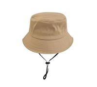 Tour de tête Chapeau de pêcheur pour enfants Chapeau de bassin à plaque lumineuse de couleur unie Chapeau pour enfants en coton réglable pour les garçons et les filles Cloche Été Costume De Surfeuse