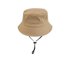 Tour de tête Chapeau de pêcheur pour enfants Chapeau de bassin à plaque lumineuse de couleur unie Chapeau pour enfants en coton réglable pour les garçons et les filles Cloche Été Costume De Surfeuse
