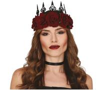 Tour de tête couronne de fleurs reine - Multicolore - Accessoire de déguisement