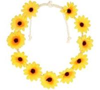 tour de tête tournesols adulte - boland 52197 Jaune G