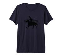 Tour de Victoire avec Un Cowboy encourageant T-Shirt Haut de Gamme