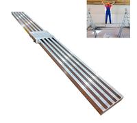 Tour d'échafaudage en aluminium robuste, plate-forme de travail extensible pour peinture au plafond et au mur, comprend une entretoise croisée d'échelle