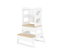 Tour d'observation enfant tour d'apprentissage avec marche, barre sécurité et tableau noir