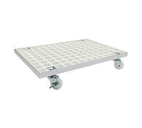 Tour d'ordinateur portable avec roulettes pour ordinateur portable - Chariot de support pour unité centrale à domicile, bureau, table et bureau Nizer réglable pour une mobilité facile et un gain de