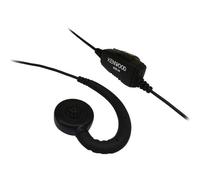 Kenwood KHS-34 C-Ring Headset - Micro-casque - sur-oreille - montage sur l'oreille - filaire - jack 3,5mm