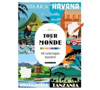 Tour du monde - 40 coloriages mystère