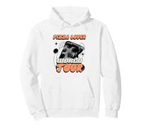 Tour du Monde des Amateurs de Pizza (Graphique) Sweat à Capuche