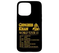 Tour du Monde : Gengis Khan - Empire Historique Mongol Coque pour iPhone 15 Pro Max