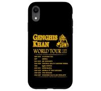Tour du Monde : Gengis Khan - Empire Historique Mongol Coque pour iPhone XR