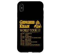 Tour du Monde : Gengis Khan - Empire Historique Mongol Coque pour iPhone XS Max