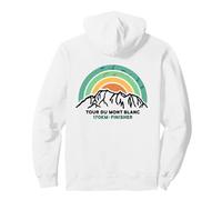Tour du Mont Blanc Finisher France Montblanc Randonnée Cadeaux Sweat à Capuche