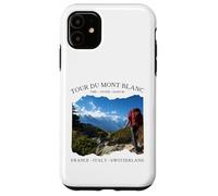 Tour du Mont Blanc Grandes Randonnées d'europe Femme Homme Coque pour iPhone 11