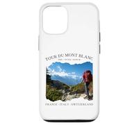 Tour du Mont Blanc Grandes Randonnées d'europe Femme Homme Coque pour iPhone 12/12 Pro