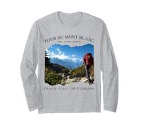 Tour du Mont Blanc Grandes Randonnées d'europe Femme Homme Manche Longue
