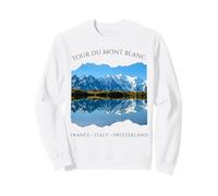 Tour du Mont Blanc Grandes Randonnées d'europe Hommes Femmes Sweatshirt