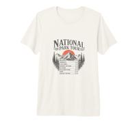 Tour du Parc National : randonnée Bootleg influencée par l'âge T-Shirt Haut de Gamme