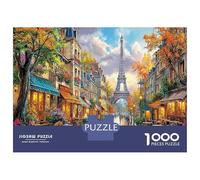 Tour Eiffel 1000 Pièces Collection De Puzzles pour Affronter Un Défi Extrêmement Ardu Tour Eiffel Paris Street recommandée pour Les Temps Libres Et Les Produits Les Mieux Évalués 38x26cm/1000pcs