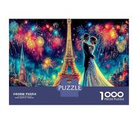 Tour Eiffel 1000 Pièces De Puzzle Carton Épais Jeu De Puzzle Dancers by Tour Eiffel Puzzle De Détente Et Puzzle De Voyage, Une Énigme du Cadeau De Noël Parfaite 38x26cm/1000pcs