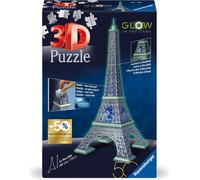 Tour Eiffel 3D Puzzle Lumineux Dans Le Noir 216 Pièces Ravensburger