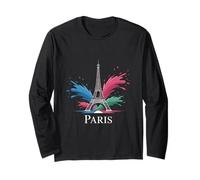 Tour Eiffel de Paris en France Paris Love I Love Paris Meme Manche Longue