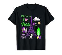 Tour Eiffel de Paris en France Paris Love I Love Paris Meme T-Shirt