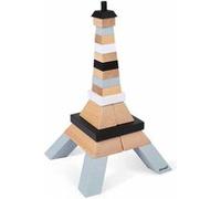 Tour eiffel en bois à constuire Multicolore G