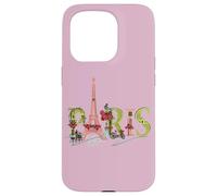 Tour Eiffel, Love Paris, Hello Paris, Bonjour Paris Coque pour iPhone 15 Pro