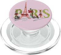 Tour Eiffel, Love Paris, Hello Paris, Bonjour Paris PopSockets PopGrip pour MagSafe