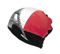 Tour Eiffel, Paris Drapeau National Multifonction Bandanas Sans Coutures Tour De Cou Echarpe Foulard De Tete Magique Tube Masque Bandeau Sport Pour Festivals De Musique Raves Équitation Moto