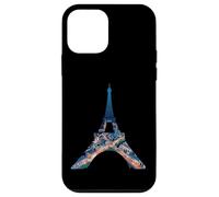 Tour Eiffel Paris France Nuit Paysage urbain Oeuvre d'art Coque pour iPhone 12 mini