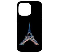 Tour Eiffel Paris France Nuit Paysage urbain Oeuvre d'art Coque pour iPhone 14 Pro Max