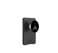 Tour Eiffel Paris France Nuit Paysage urbain Oeuvre d'art PopSockets PopWallet pour MagSafe