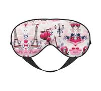 Tour Eiffel Paris France Sommeil Eye Mas Design Mise à jour Blocage de la lumière Night Eye Blinder Hommes Femmes Shift Travail Voyage