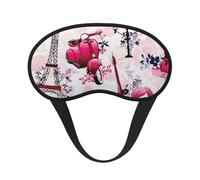Tour Eiffel Paris Masque de sommeil pour adultes Occultant Confortable Masque pour les Yeux Bloque la Lumière pour Voyage Yoga