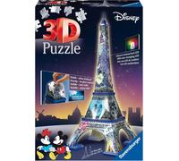 Tour Eiffel Puzzle 3D Disney Special Night Édition Lumières Big 47cm