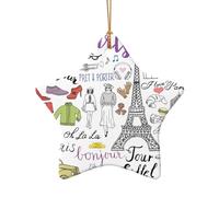 Tour Eiffel Tour Tour Eiffel Décoration de Noël Décoration de Noël Décoration de Noël Bas de Noël Idée cadeau festive Cadeaux pour amis