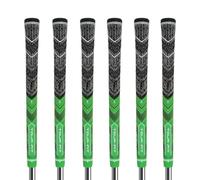 Tour Fit Grip de golf double composé de qualité supérieure en demi-corde, poignées de golf standard de taille moyenne avec ruban de golf, lot de 1/3/6/9/13