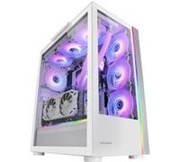 Tour Gaming Custom XXL E-ATX Mars Gaming MC-ULTRA Blanc Double Bande LED ARGB Verre trempé G