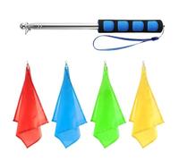 Tour Guide Flag - Stainless Steel | Telescopic Training Flag