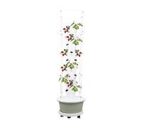 Tour hydroponique 36 capsules Système de culture hydroponique Intérieur | Système hydroponique à 9 niveaux, vertical Smart Garden, hydroponique avec pompe et LED, contrôle par application