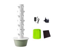 Tour hydroponique avec 36 emplacements, tour aéroponique de jardin avec pompe auto-arrosante, paramètres de circulation d'eau intelligents, pour légumes, fruits, herbes au 7ème étage