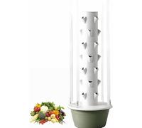 Tour Hydroponique Dintérieur, Système De Culture Verticale, Jardinière Intelligente avec Pompe, Réservoir Deau Amovible Et éclairage LED De Croissance, pour Plantes Potagères (9 Niveau 7layers