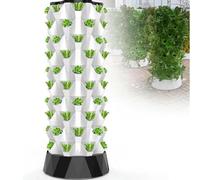 Tour hydroponique, kit de culture hydroponique avec pompe hydraulique, culture hydroponique de jardin, tour verticale pour jardin d'herbes fraîches, fruits, légumes,8Floors
