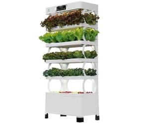 Tour Hydroponique pour Plantes 72 avec Lampes de Culture LED - Système de Culture Intérieur Automatisé, 85 Espaces pour Semis, Jardinière en PVC pour Maison, Bureau Et Chambre