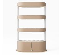 Tour hydroponique, système de culture hydroponique 48/64 trous, kit de culture aéroponique avec lampe de croissance et télécommande, système de plantation aquaponique, vert